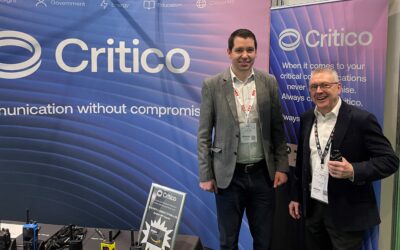 Critico at the Data Centre World ExCel London