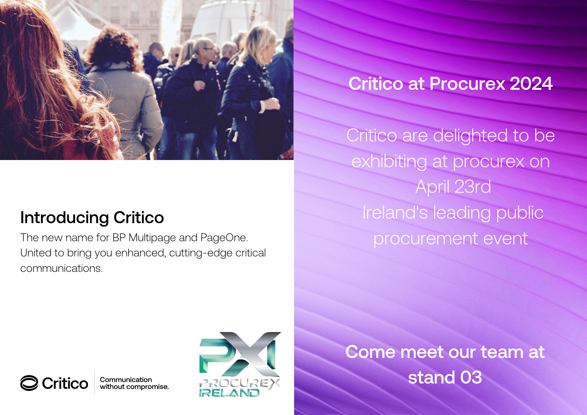 Critico at Procurex 2024