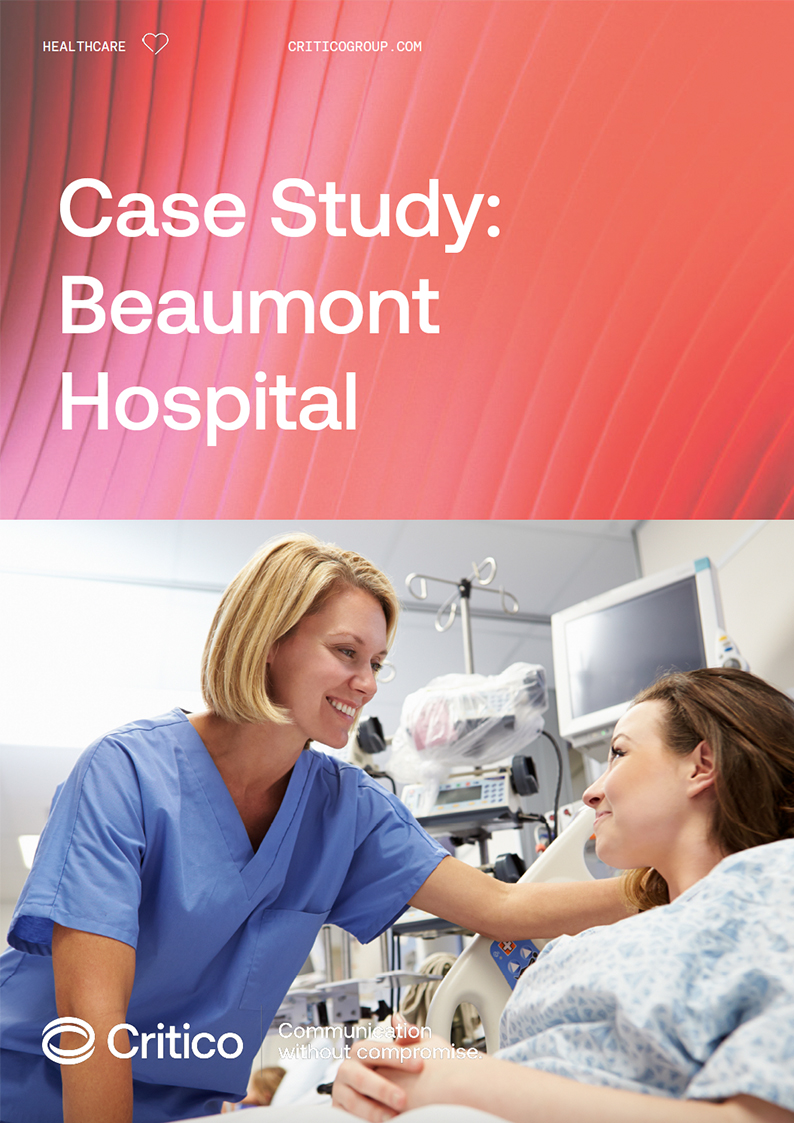 Beaumont_Case_Cover Critico Beaumont Hospital Case Study